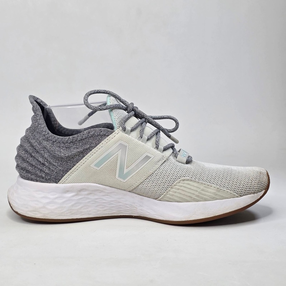 New Balance Fresh Foam Roav Sneakers Men's 8 Women's 9.5 Gray Teal Running Shoes - Picture 5 of 12